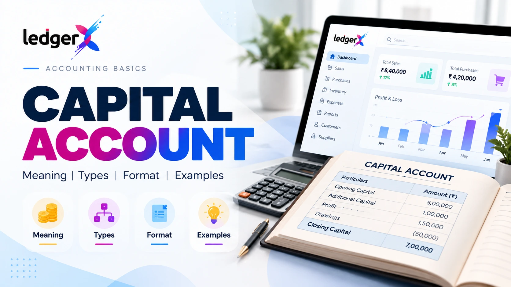 Capital Account in Accounting: Meaning, Types, Format & Examples